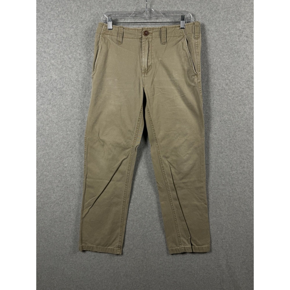 Red Camel Chino Pants Mens 30x30 Tan Khaki Straight Leg Cotton Casual Trousers